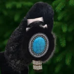 Подвеска с камнем Бирюза