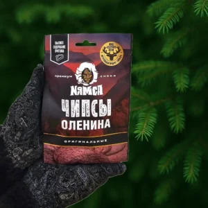 Чипсы Премиум Nямса из оленины оригинальные 20 гр